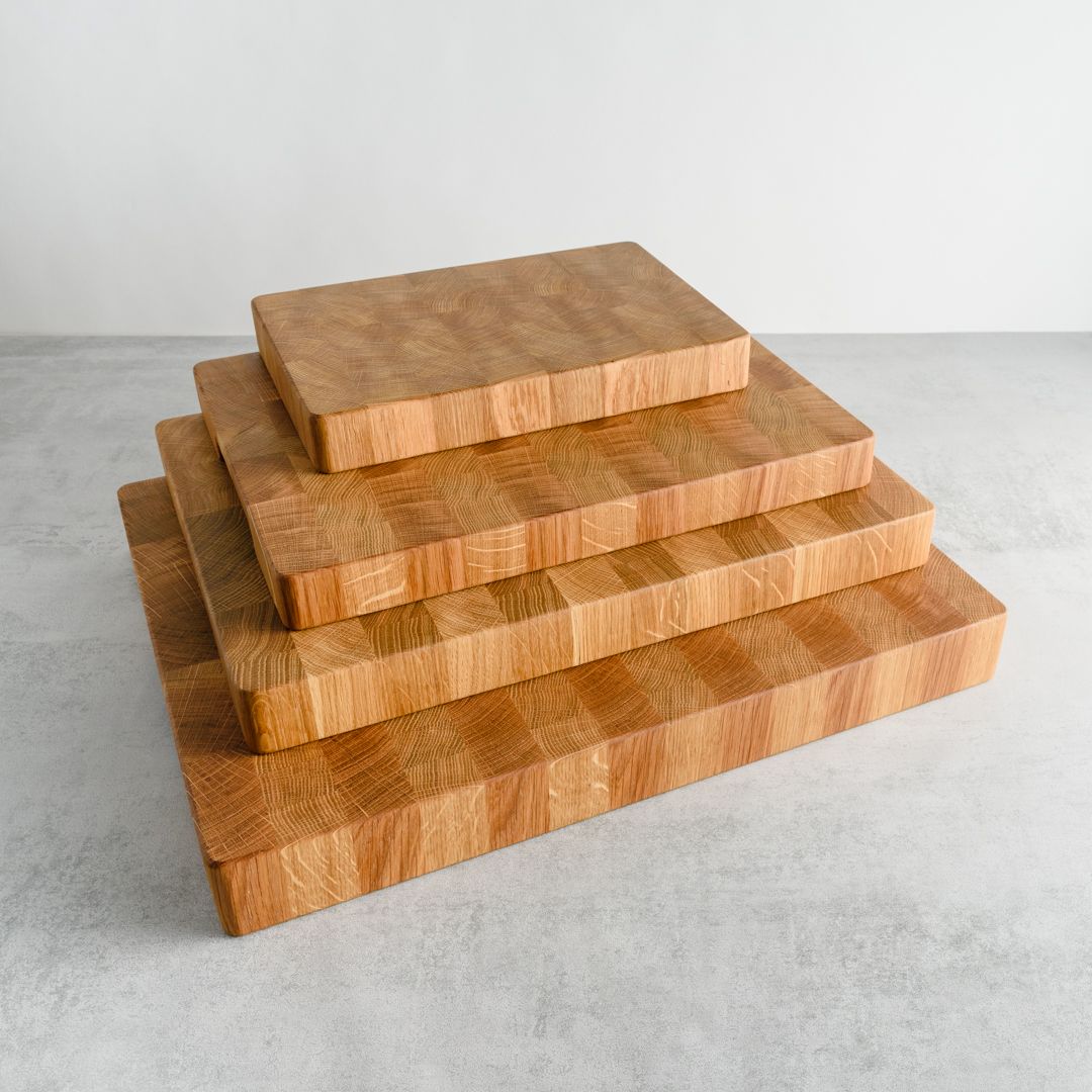 Oak End Grain Chopping Board (Medium)