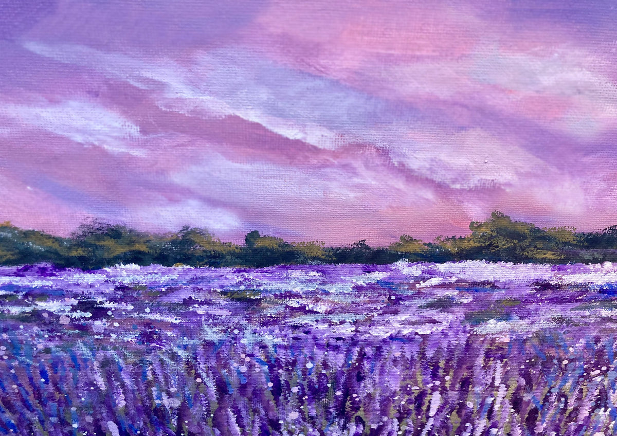 Lavender Haze Acrylic Painting Kit