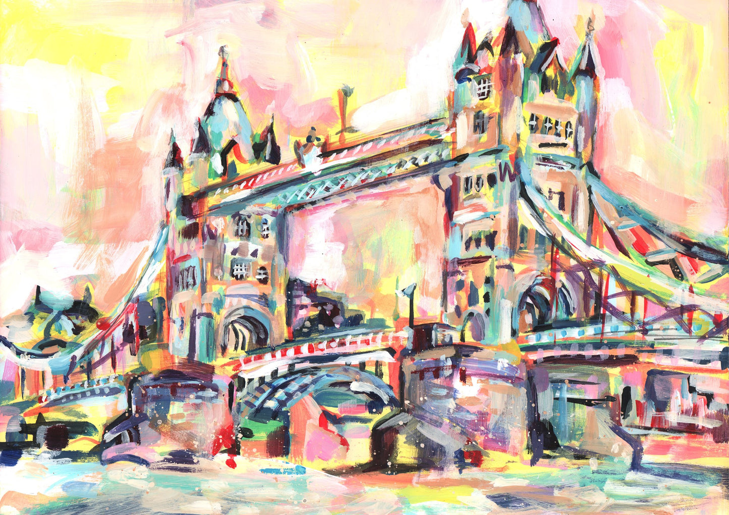 Tower Bridge Acrylic Painting Kit