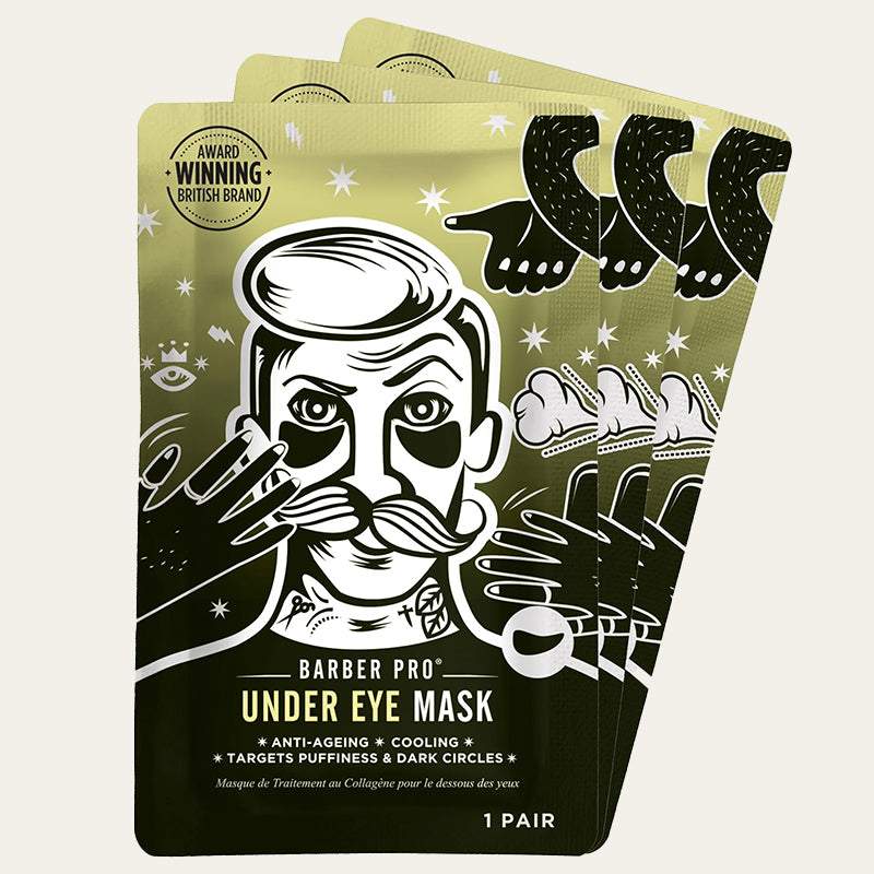 BARBER PRO Under Eye Mask (3 Pairs)