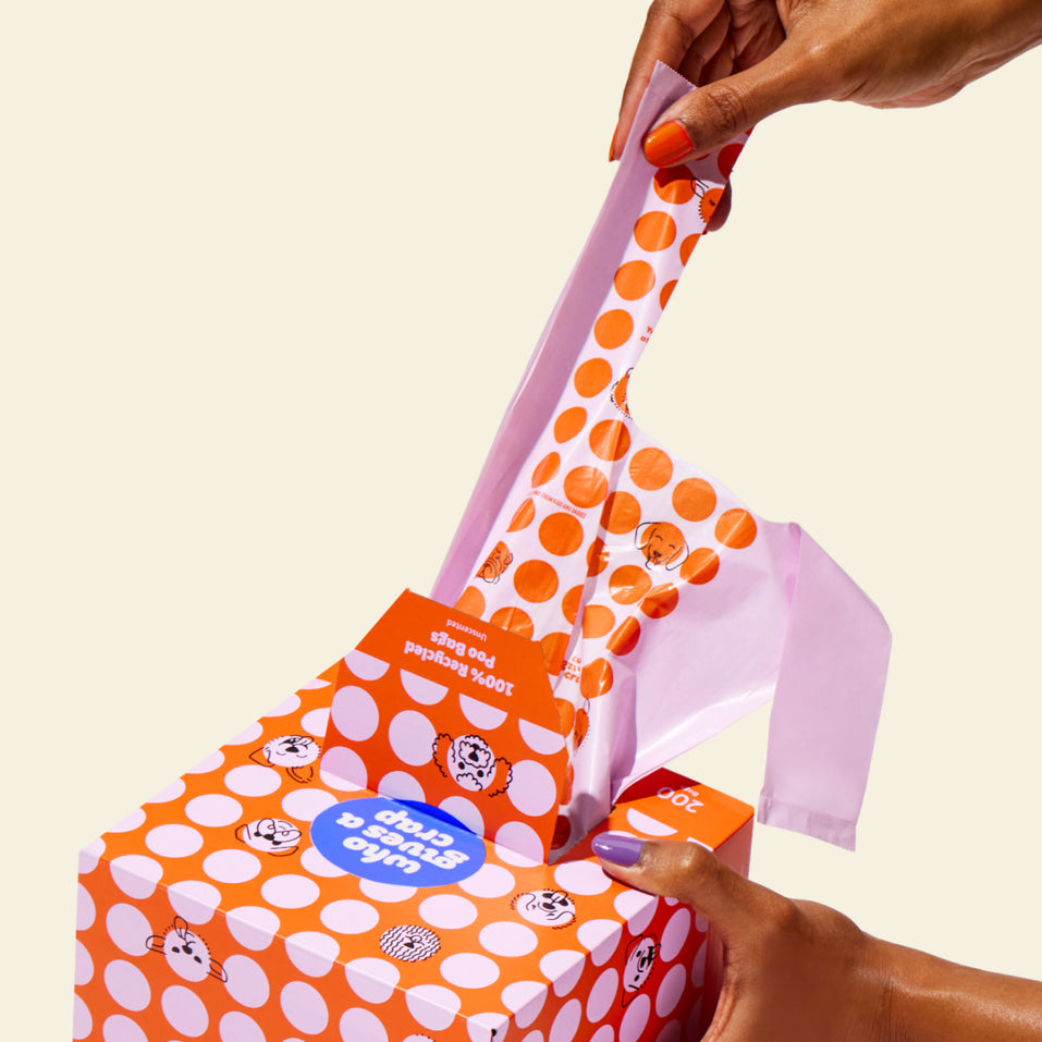 100% Recycled Dog Poo Bags