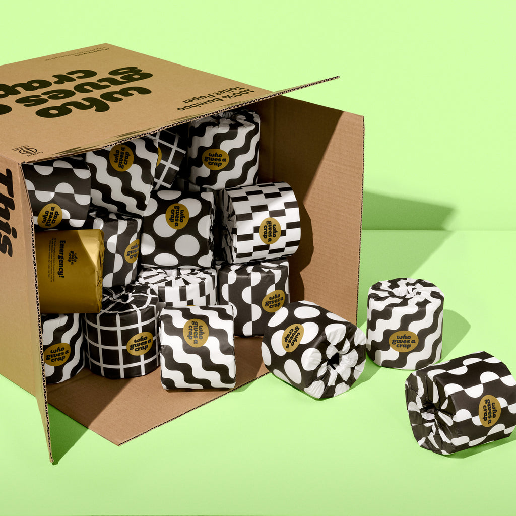 Premium 100% Bamboo Toilet Paper