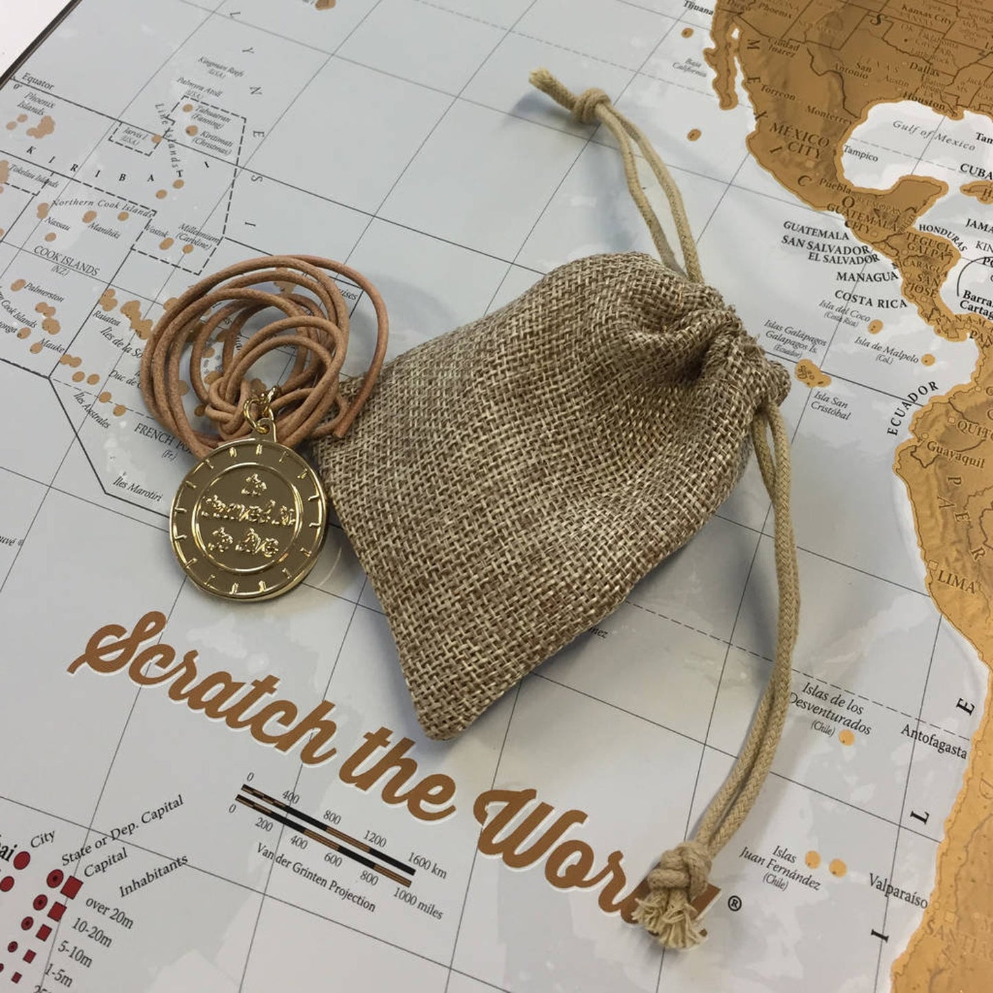 Scratch The World Map