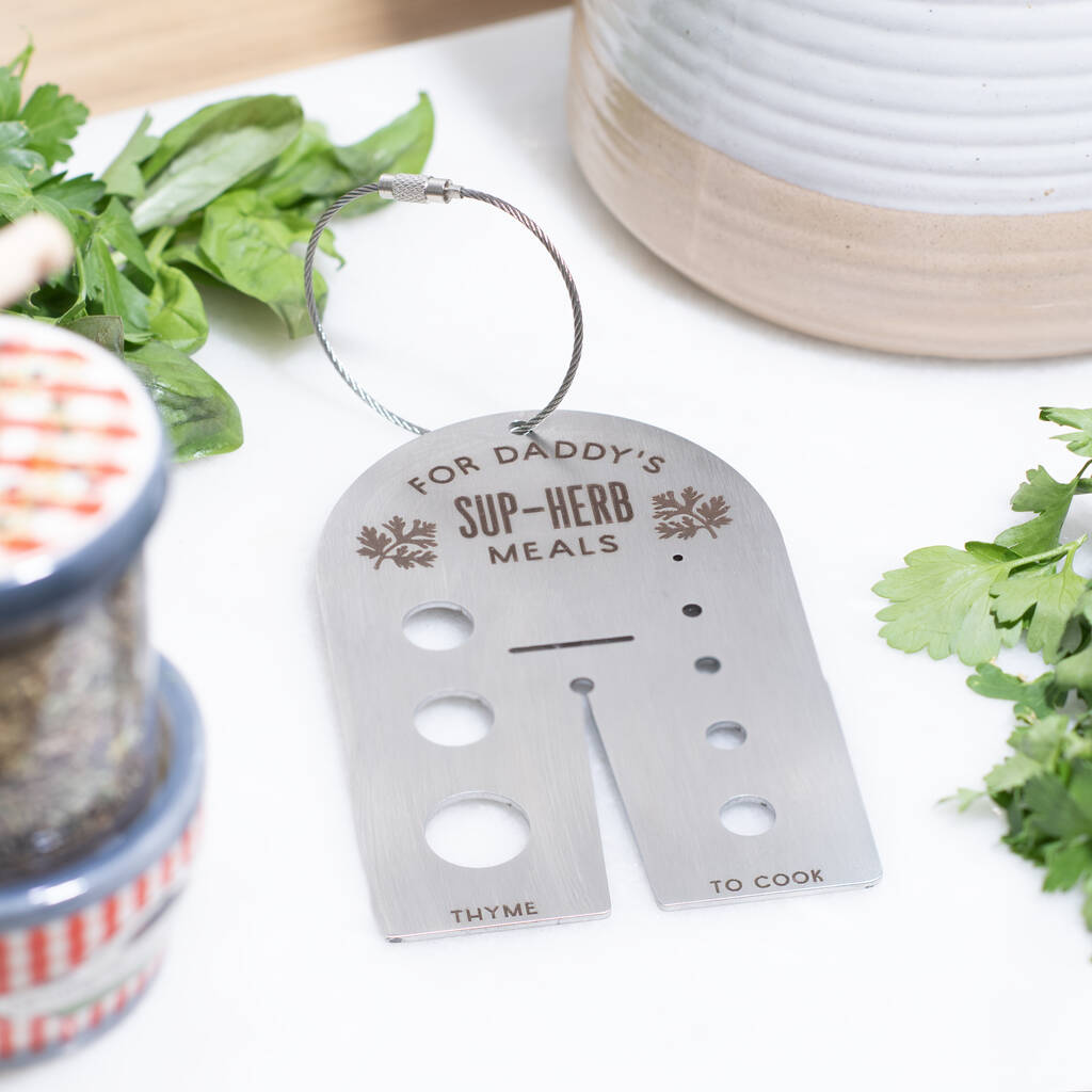 Personalised Kitchen Herb Stripper