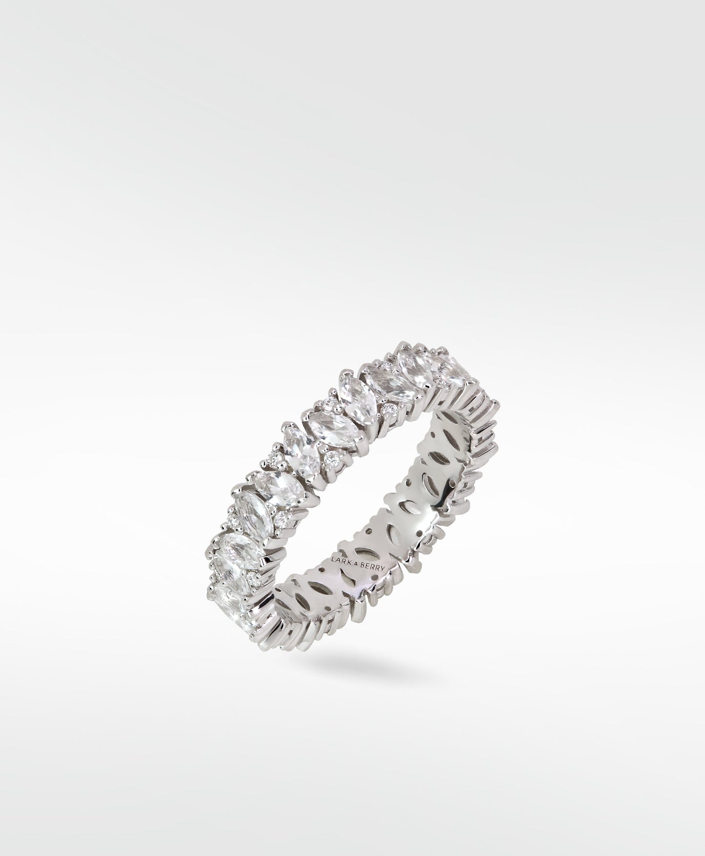 Rainbow Veto White Luz Ring