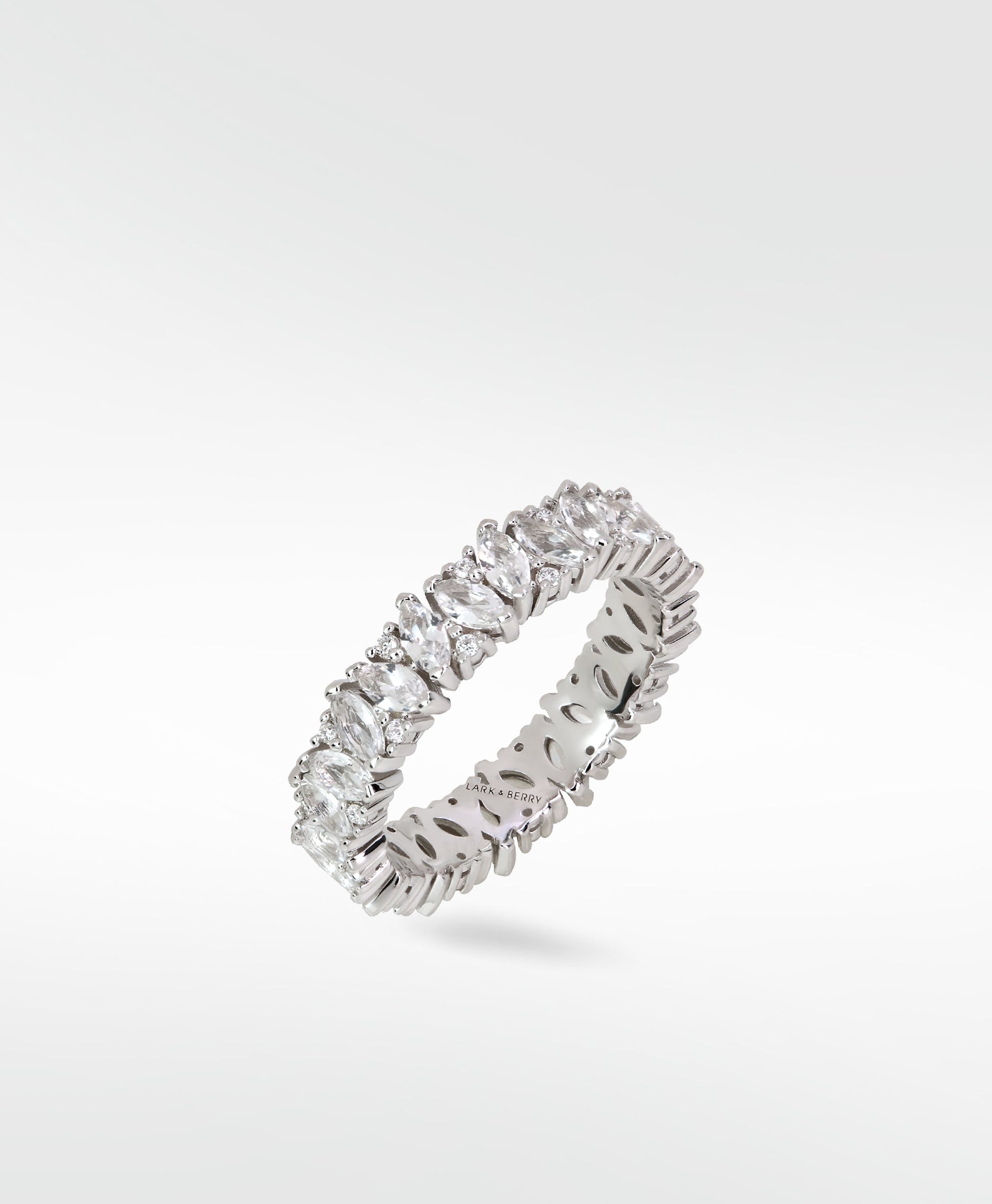 Rainbow Veto White Luz Ring