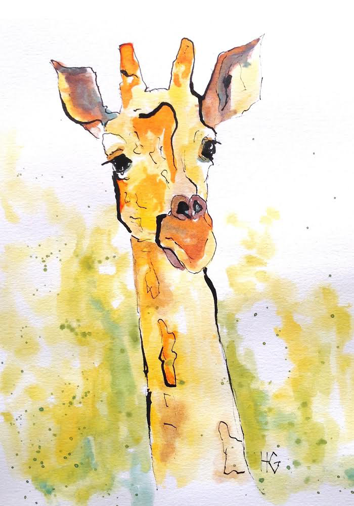 Giraffe Acrylic Painting Kit