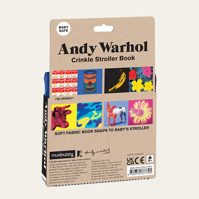 Andy Warhol Crinkle Buggy Book