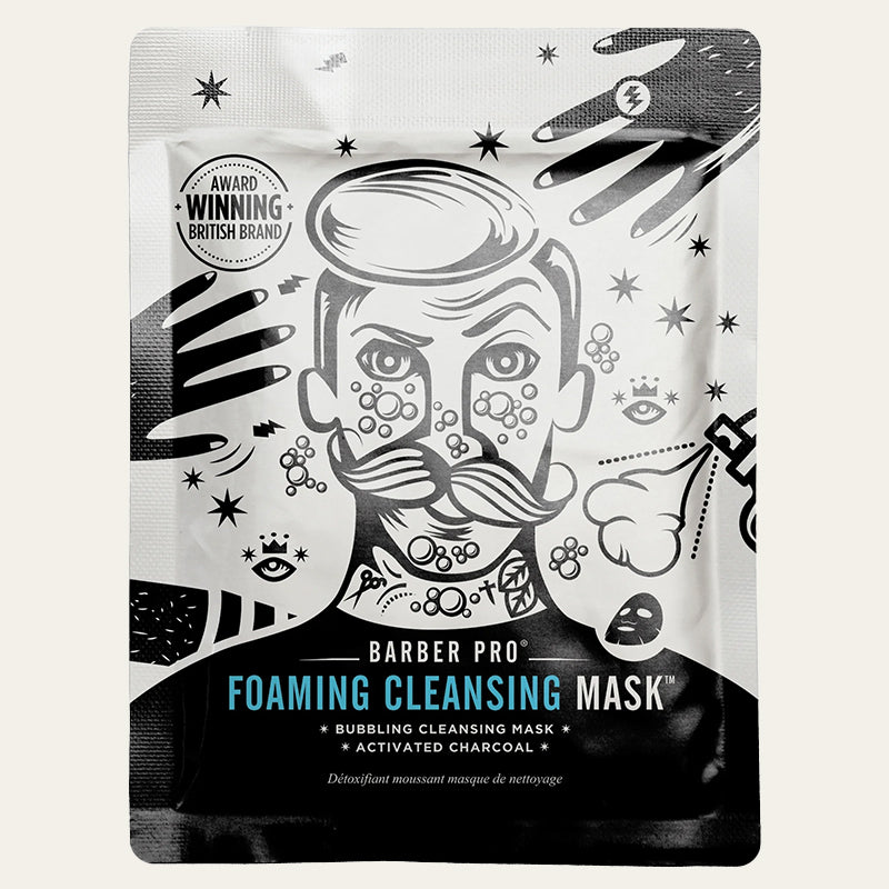 BARBER PRO Foaming Cleansing Mask