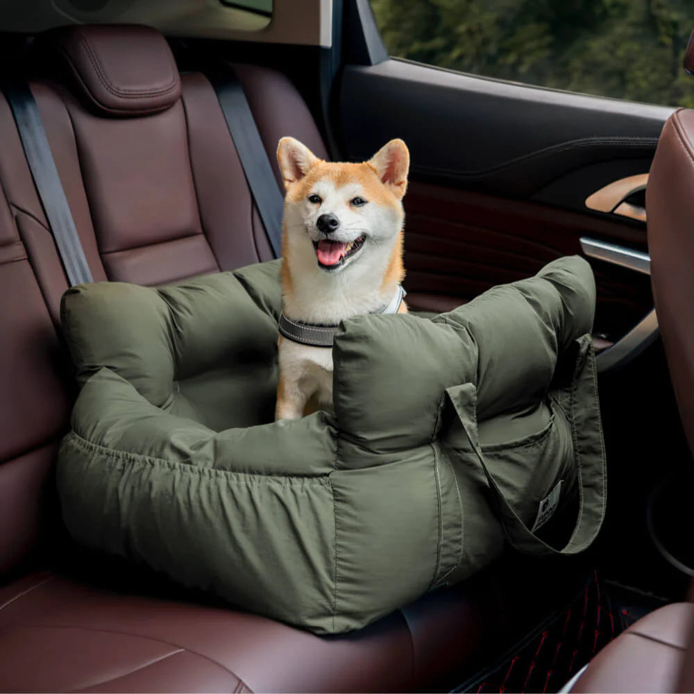 Portable Pet Car Seat Bed (Two Seat)